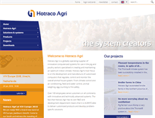 Tablet Screenshot of hotraco-agri.com